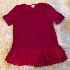 Loft Peplum Knit Too